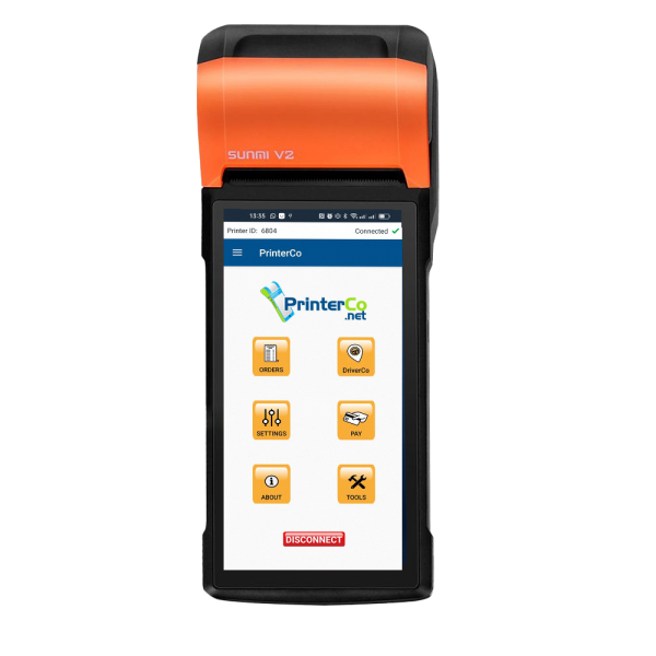 Sunmi V2s - мобільний POS-термінал для програмних РРО
